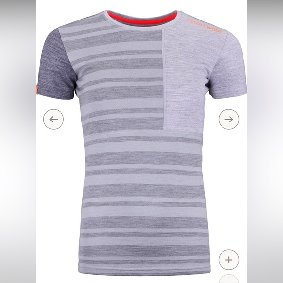 Ortovox 185 Merino Rock'n'wool Base Layer Top - Women's - Grey Blend - Small - Picture 1 of 5